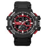 Timex Men Black Analogue & Digital Multi Function Watch TW5M22700