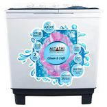 Mitashi MiSAWM98v25 9.8 Kg Semi Automatic Top Load Washing Machine