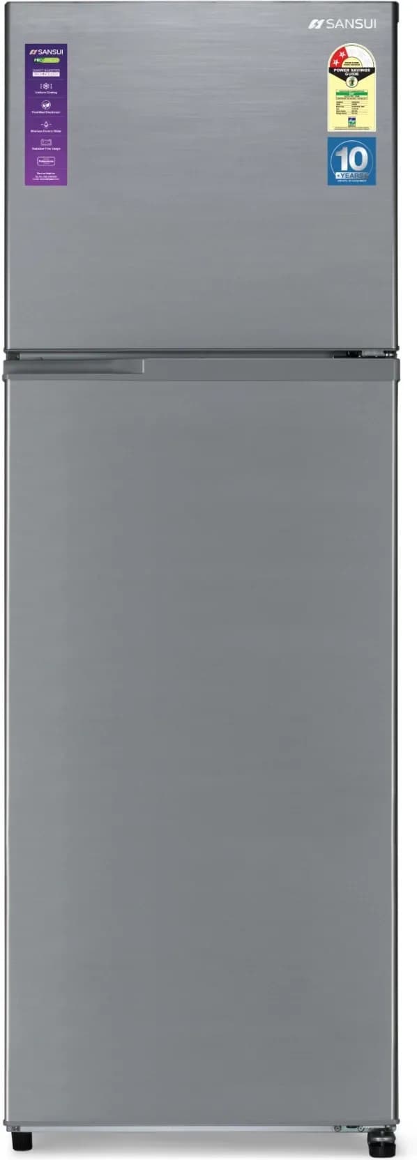 Sansui 310JF2SNDS 308 Ltr Double Door Refrigerator