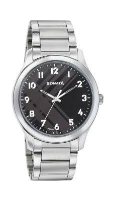 Sonata 77106SM03 Analog Watch - For Men Sonata 77106SM03 Analog Watch - For Men
