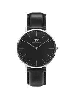 Daniel Wellington Classic Sheffield Men Black & Black Analogue Watch DW00100133 Daniel Wellington Classic Sheffield Men Black & Black Analogue Watch DW00100133