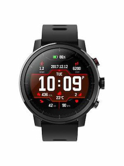 Amazfit Unisex Black Huami Stratos Smart Watch A1619 Amazfit Unisex Black Huami Stratos Smart Watch A1619