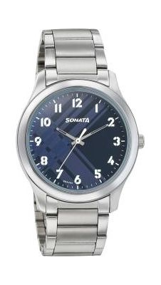 Sonata 77106SM02 Analog Watch - For Men Sonata 77106SM02 Analog Watch - For Men