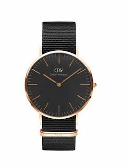 Daniel Wellington Classic Cornwall Men Black Analogue Watch DW00100148 Daniel Wellington Classic Cornwall Men Black Analogue Watch DW00100148