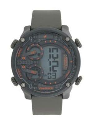 Men Grey Digital Watch 38045PP03 Men Grey Digital Watch 38045PP03