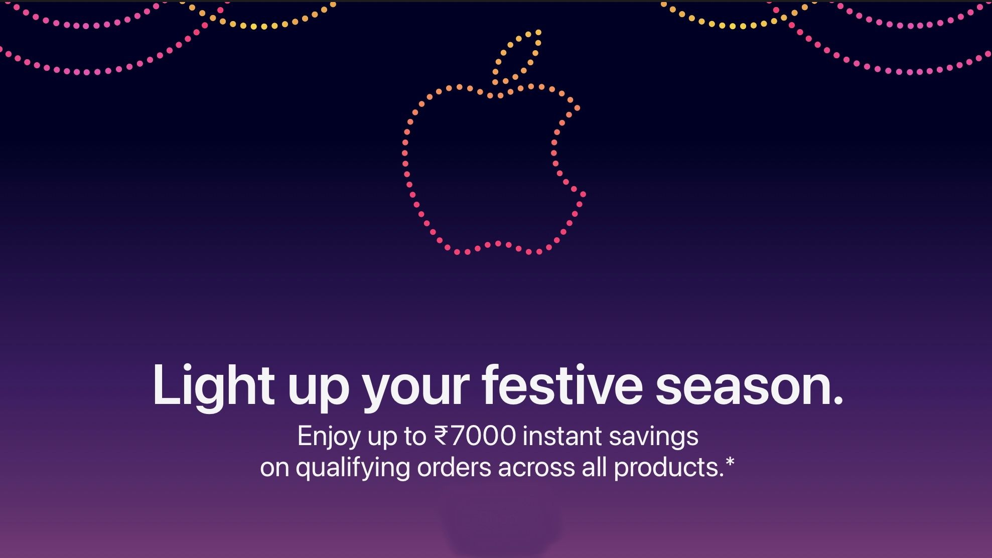 Treat yourself an Apple product this Navratri