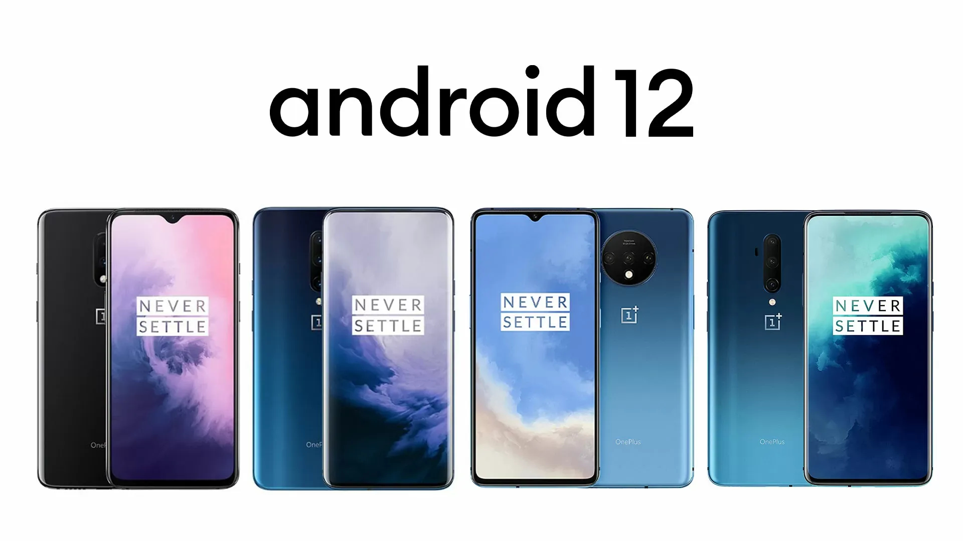 OxygenOS 12 based on Android 12 now available for OnePlus 7 Series