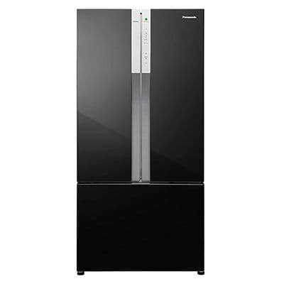 Panasonic NR-CY550GKXZ Econavi 551 L 6-Stage Inverter Frost-Free Multi-Door Refrigerator , Black Glass, Powered by Artificial Intelligence