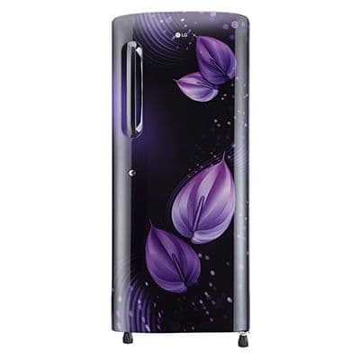 LG GL-B241APVD 235 L Single Door Refrigerator with Anti Bacterial Gasket in Purple Victoria Color