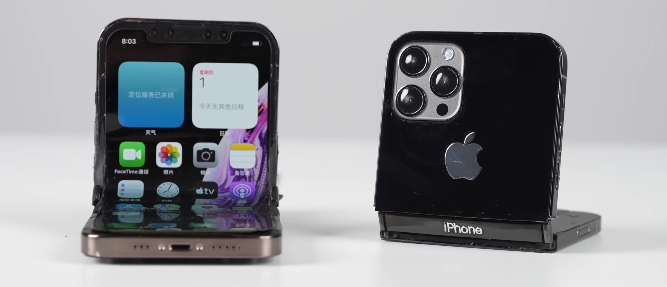 Meet the world's first foldable iPhone