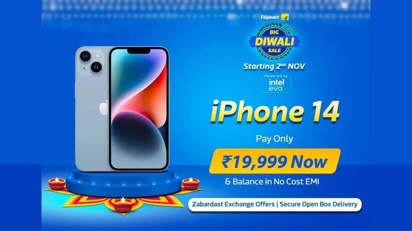 Get the iPhone 14 for Less Than Rs 50,000 in this Big Diwali Sale