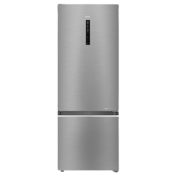Haier HRB-4053BIS-P 355L, 3 Star, Inox Steel Finish Bottom Mounted Frost Free Refrigerator Haier HRB-4053BIS-P 355L, 3 Star, Inox Steel Finish Bottom Mounted Frost Free Refrigerator
