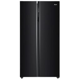 Haier HRS-682KGU1 602L, Black Glass Finish 2 Door Side by side Convertible Refrigerator with Wifi Connectivity Haier HRS-682KGU1 602L, Black Glass Finish 2 Door Side by side Convertible Refrigerator with Wifi Connectivity
