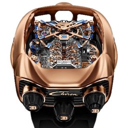 JACOB & CO. BU200.40.AA.AA.BBRUA Bugatti Chiron Tourbillon Rose Gold JACOB & CO. BU200.40.AA.AA.BBRUA Bugatti Chiron Tourbillon Rose Gold