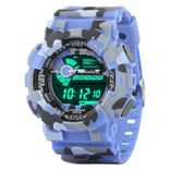 METTLE Multi Function LED Army Style Digital Sports Watch For Men's Boys (MT-DWW-1702 A ) -Blue