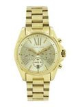 Michael Kors Men Gold-Toned Dial Chronograph Watch MK5605I