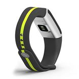 Blink GO - Neon Silver (extra Black Strap) Fitness Wearable Band