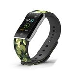 Blink GO Silver Case Fitness Wearable Band with Extra Black Strap