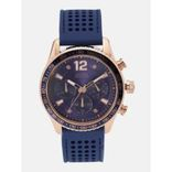 GUESS Men Navy Chronograph Analogue Watch W0971G3_OR