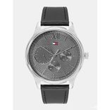 Tommy Hilfiger Men Charcoal Grey Textured Analogue Watch TH1791417