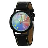 Crude Analog Watch-rg457 With Synthetic Leather Strap For men's And Boys