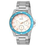 Ziera ZR7014 special collection stylish silver Titanium Watch - For Men