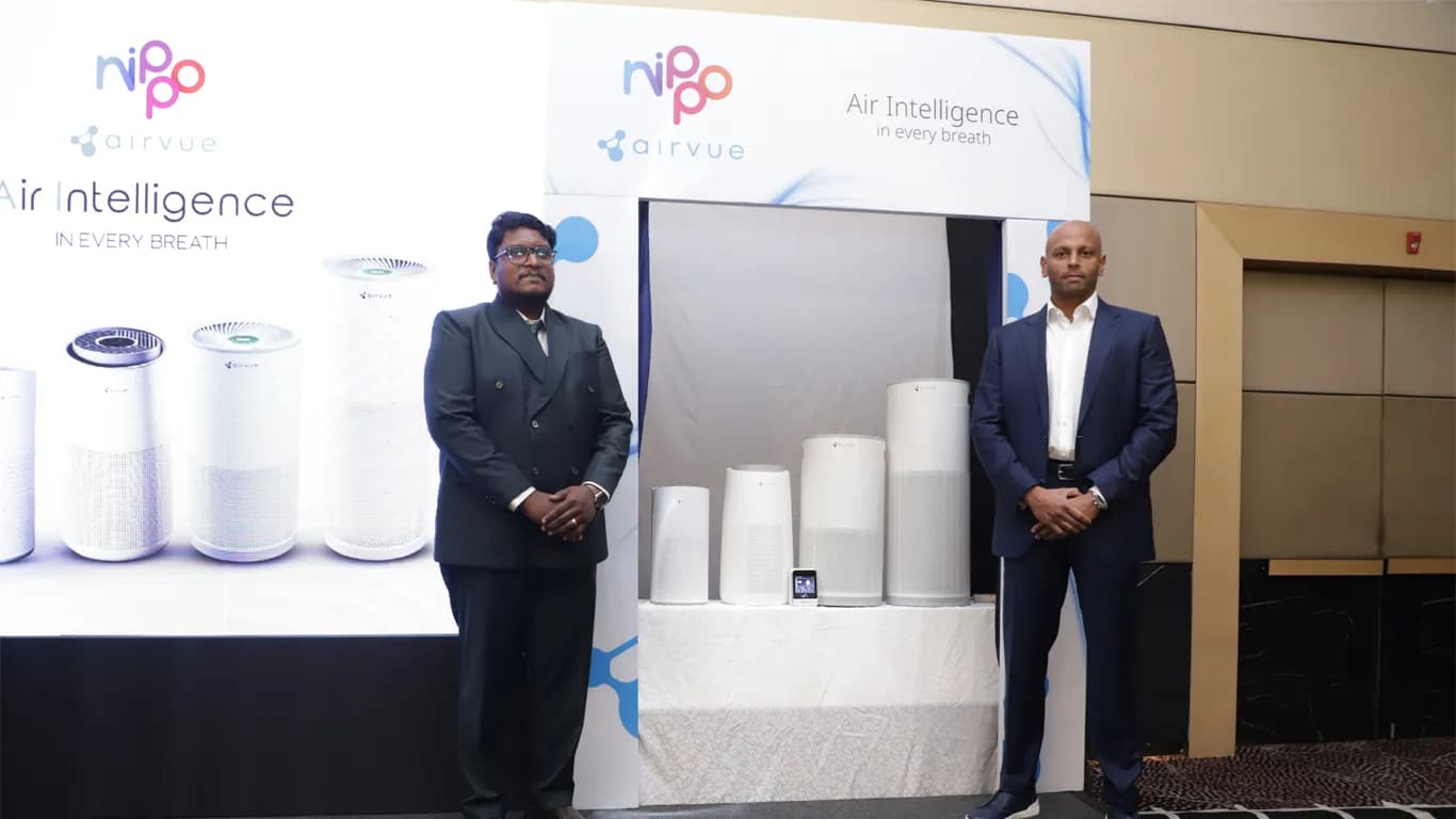 Nippo enters India’s air purification market with the pan-India launch of Airvue Nippo enters India’s air purification market with the pan-India launch of Airvue