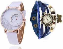 MXRE White-Blue-71 Watch - For Women MXRE White-Blue-71 Watch - For Women