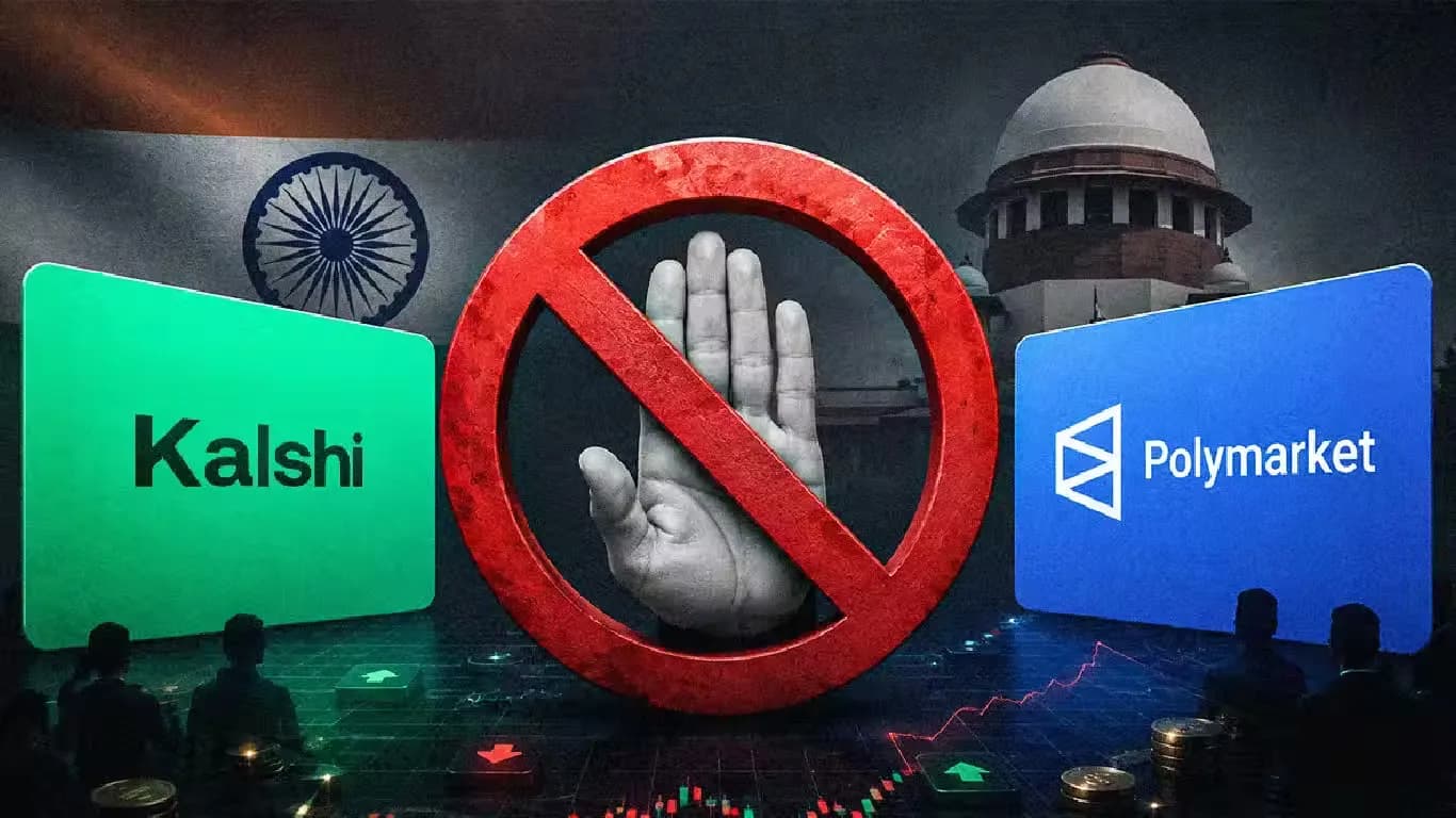 India Set to Block US Prediction Market Kalshi Amid Online Gaming Crackdown India Set to Block US Prediction Market Kalshi Amid Online Gaming Crackdown