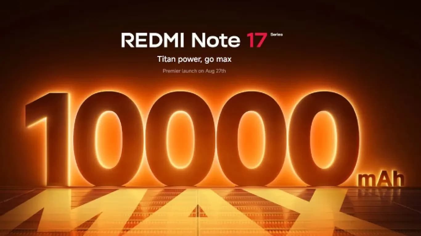 Xiaomi Announces Redmi Note 17 Pro Max With 10,000mAh Battery and 100W Fast Charging Xiaomi Announces Redmi Note 17 Pro Max With 10,000mAh Battery and 100W Fast Charging