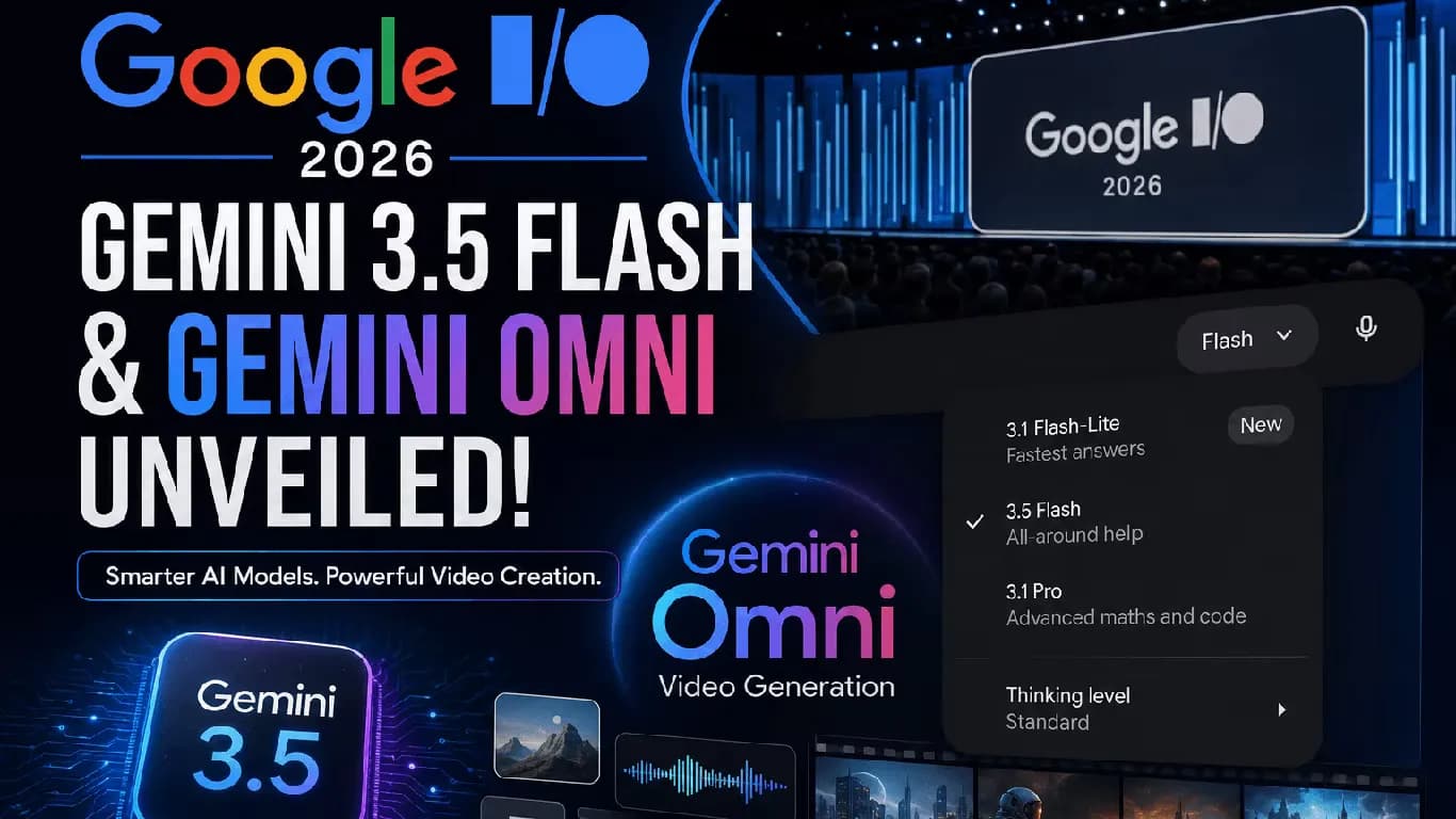 Google Launches Gemini 3.5 and Omni AI Models With Advanced Video Creation Google Launches Gemini 3.5 and Omni AI Models With Advanced Video Creation