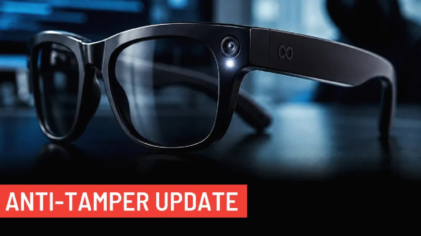 Meta Adds Tamper Detection to Smart Glasses Capture LED for Enhanced Privacy Meta Adds Tamper Detection to Smart Glasses Capture LED for Enhanced Privacy