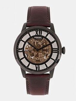 Fossil Men Brown Factory Service Analogue Watch Fossil Men Brown Factory Service Analogue Watch