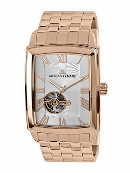 Jacques Lemans Men Silver-Toned Analogue Watch Jacques Lemans Men Silver-Toned Analogue Watch