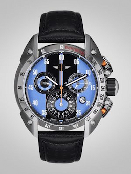 Mini Men Blue & Black Swiss Made Multi Function Watch 360504 Mini Men Blue & Black Swiss Made Multi Function Watch 360504