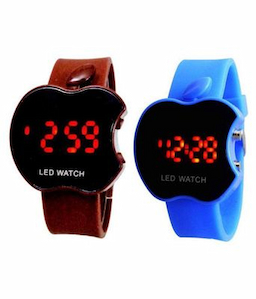 Aivor Watch Co. Aivor Watch Co Multicolor Digital Watch Combo Aivor Watch Co. Aivor Watch Co Multicolor Digital Watch Combo