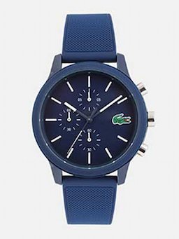 Lacoste Men Blue Analogue Watch 2010970 Lacoste Men Blue Analogue Watch 2010970