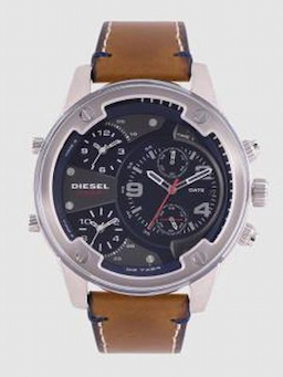 Diesel Men Brown Analogue Watch DZ7424 Diesel Men Brown Analogue Watch DZ7424