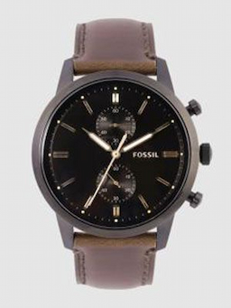 Fossil Men Brown Analogue Watch FS5437 Fossil Men Brown Analogue Watch FS5437