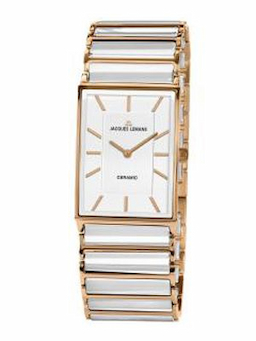 Jacques Lemans Men White Analogue Watch 1-1594F Jacques Lemans Men White Analogue Watch 1-1594F