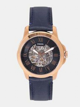 Fossil Men Navy Blue Automatic Watch ME3102_SOR Fossil Men Navy Blue Automatic Watch ME3102_SOR