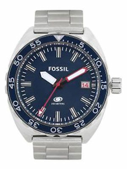 Fossil Men Blue Dial Watch FS5048 Fossil Men Blue Dial Watch FS5048