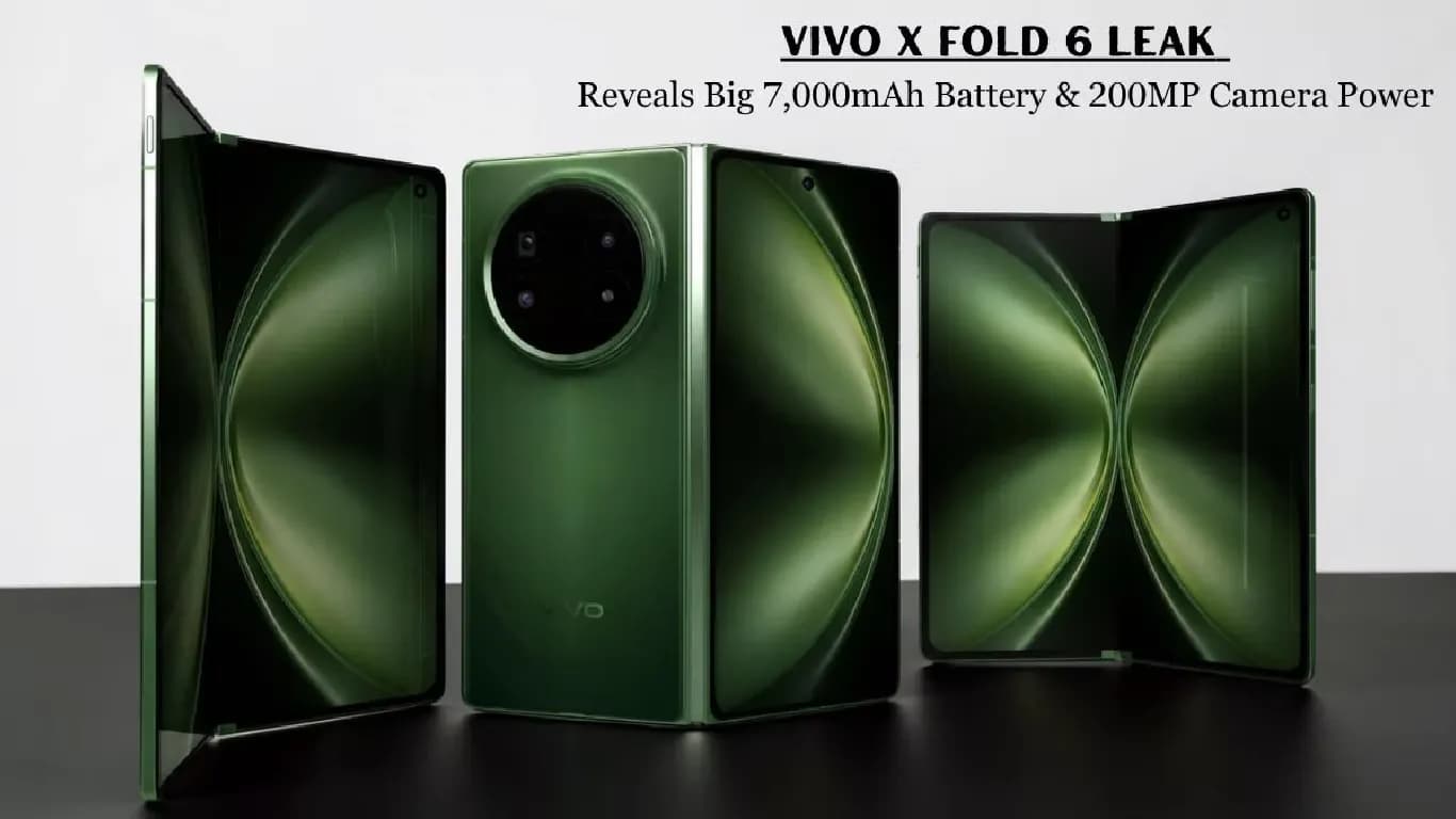 vivo X Fold6 Leak Reveals 200MP Camera, Dimensity 9500 Chipset, and 7,000mAh Battery vivo X Fold6 Leak Reveals 200MP Camera, Dimensity 9500 Chipset, and 7,000mAh Battery
