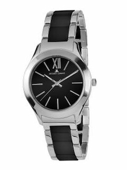 Jacques Lemans Men Black Automatic Quartz Watch 1-1796A Jacques Lemans Men Black Automatic Quartz Watch 1-1796A