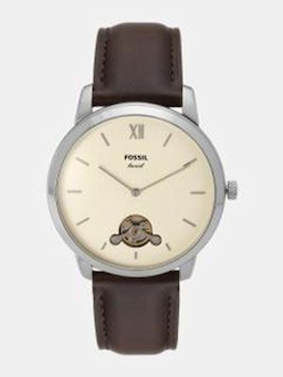Fossil Men Cream-Coloured Analogue Watch ME1169 Fossil Men Cream-Coloured Analogue Watch ME1169