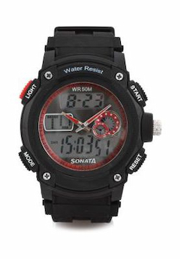 Sonata NH7989PP03 Analog-Digital Watch - For Men Sonata NH7989PP03 Analog-Digital Watch - For Men