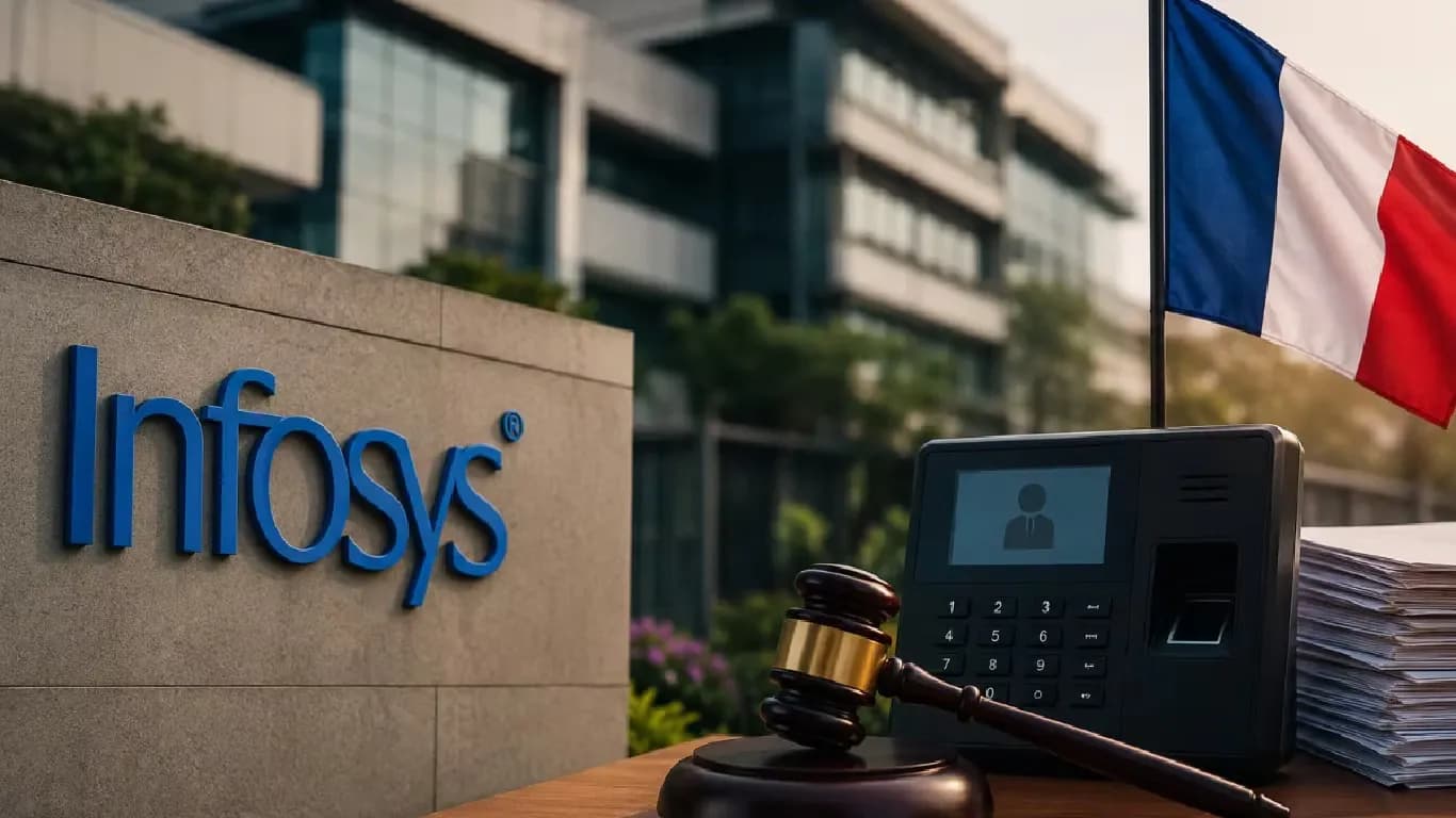 Infosys Fined Rs 2 Crore in France Over Employee Work Hour Records Infosys Fined Rs 2 Crore in France Over Employee Work Hour Records