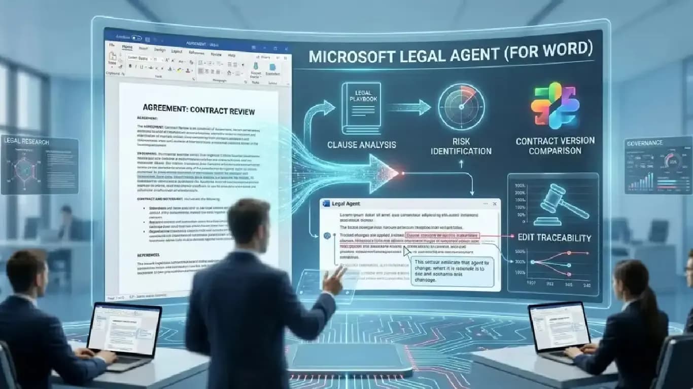 Microsoft Introduces Legal Agent AI Tool for Contract Review in Word Microsoft Introduces Legal Agent AI Tool for Contract Review in Word