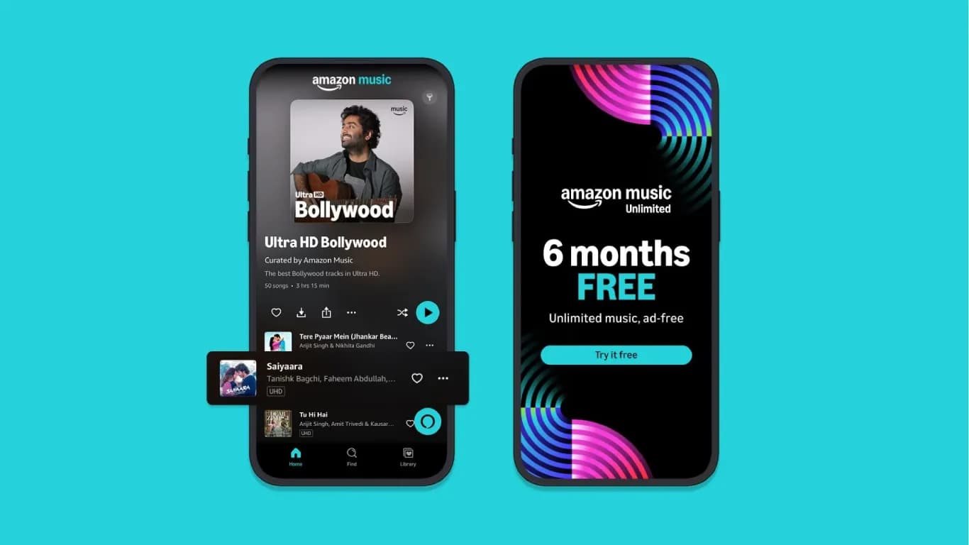 Amazon Music Unlimited Launches in India With 100 Million Songs and New Free Tier Amazon Music Unlimited Launches in India With 100 Million Songs and New Free Tier