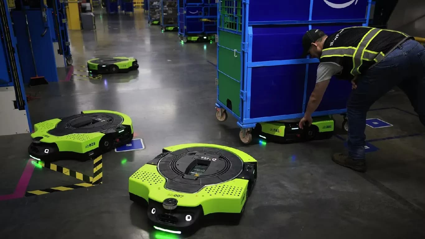 Amazon Unveils Proteus Robot With Natural Language Capabilities and Plans €10 Billion Investment